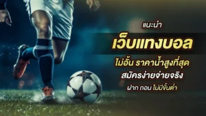 แทงบอลผ่านเว็บ
