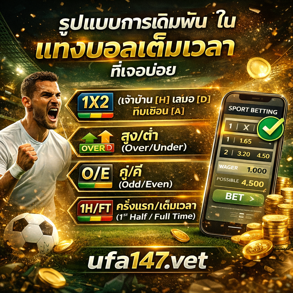 แทงบอลเต็มเวลา