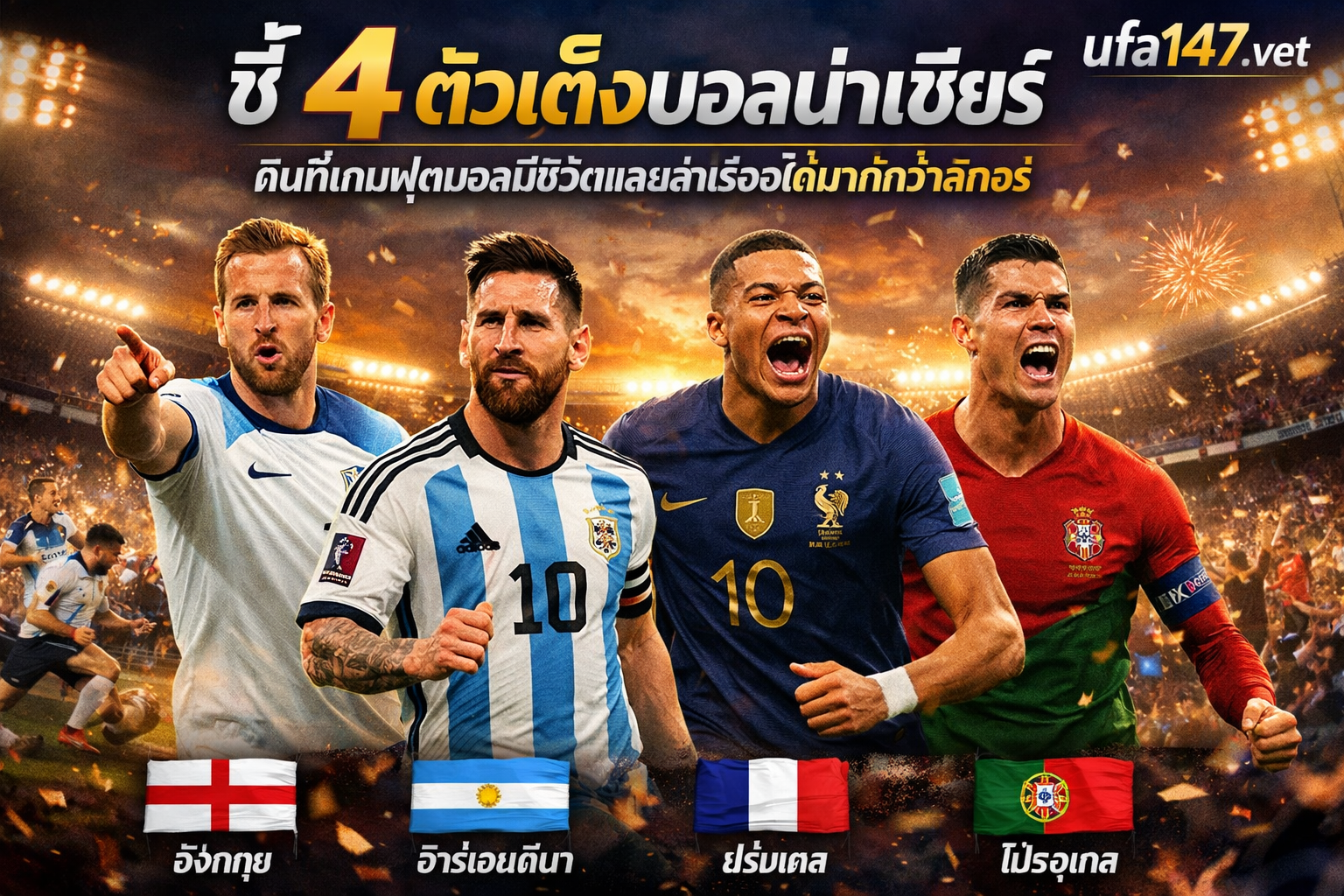 ชี้ 4 ตัวเต็งบอลน่าเชียร์ คืนที่เกมฟุตบอลมีชีวิตและเล่าเรื่องได้มากกว่าสกอร์